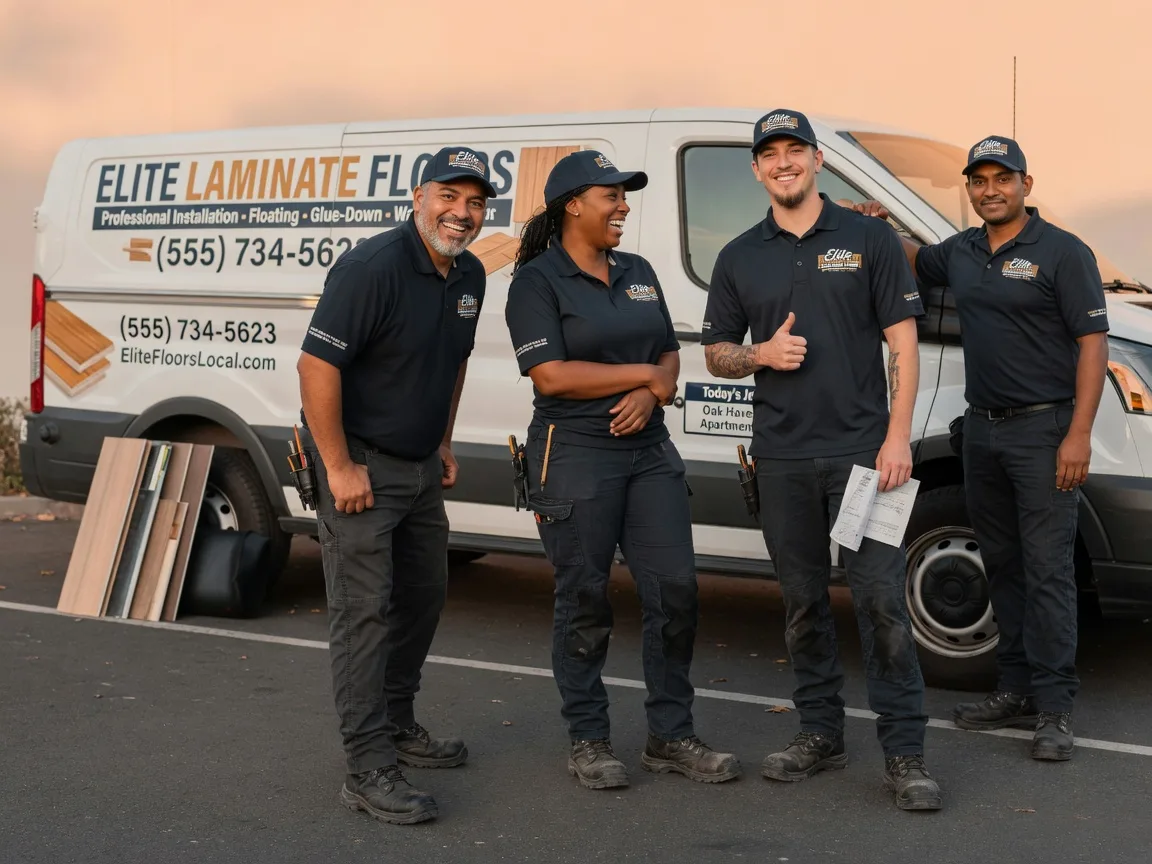 Laminate flooring installation company in Van Voorhis, PA